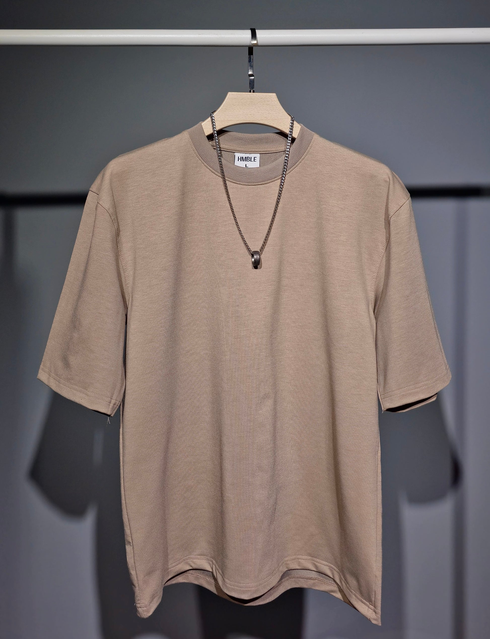 Solid Beige Color T-Shirt