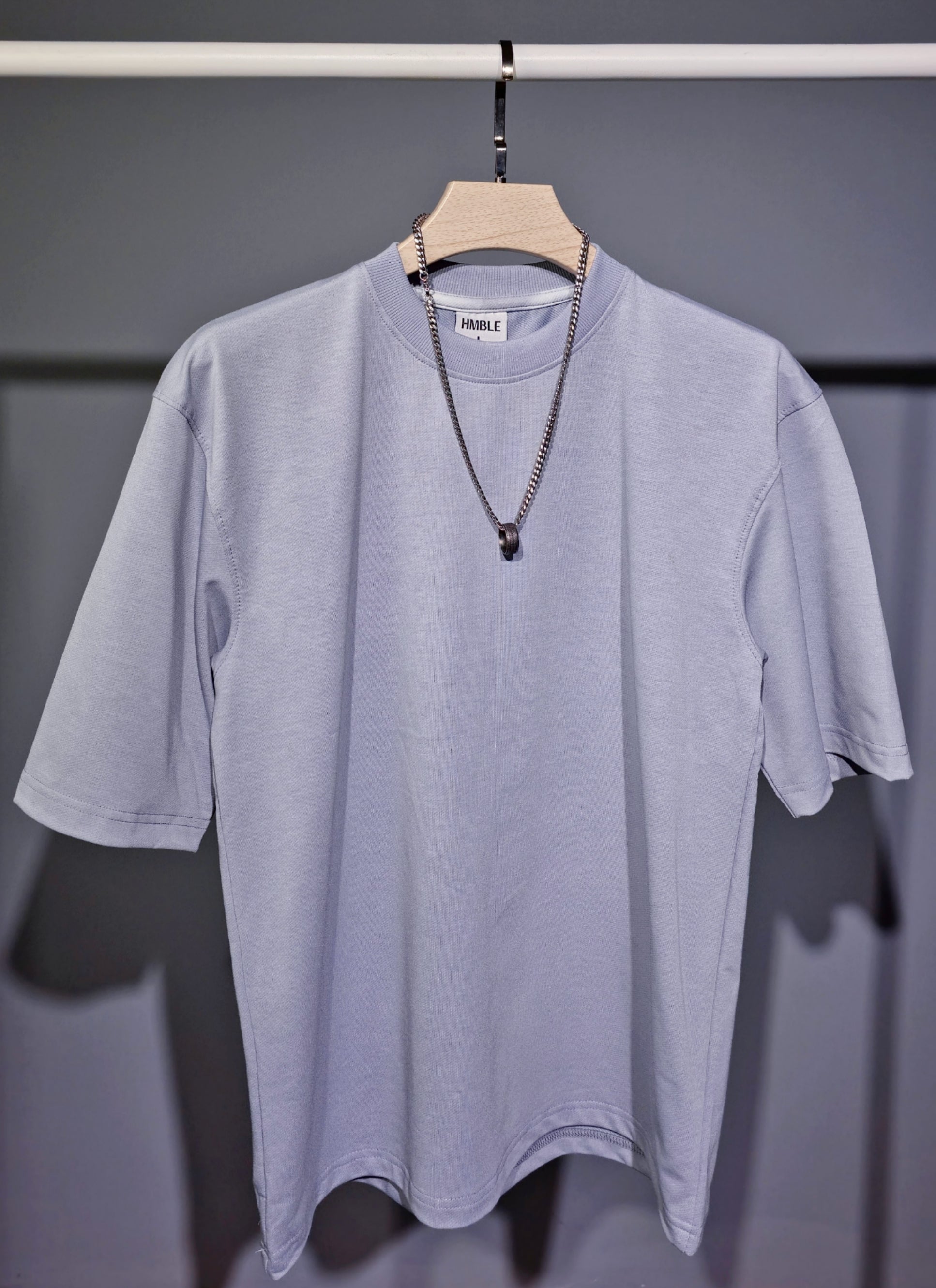 Solid Gray Color T-Shirt