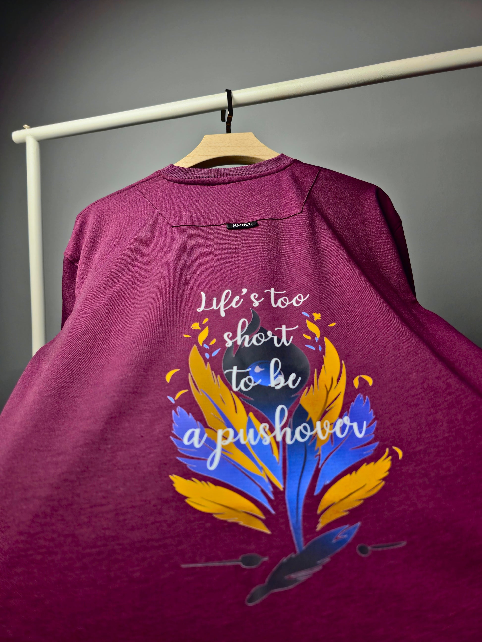 NO PUSHOVERS OVERSIZED T-SHIRT