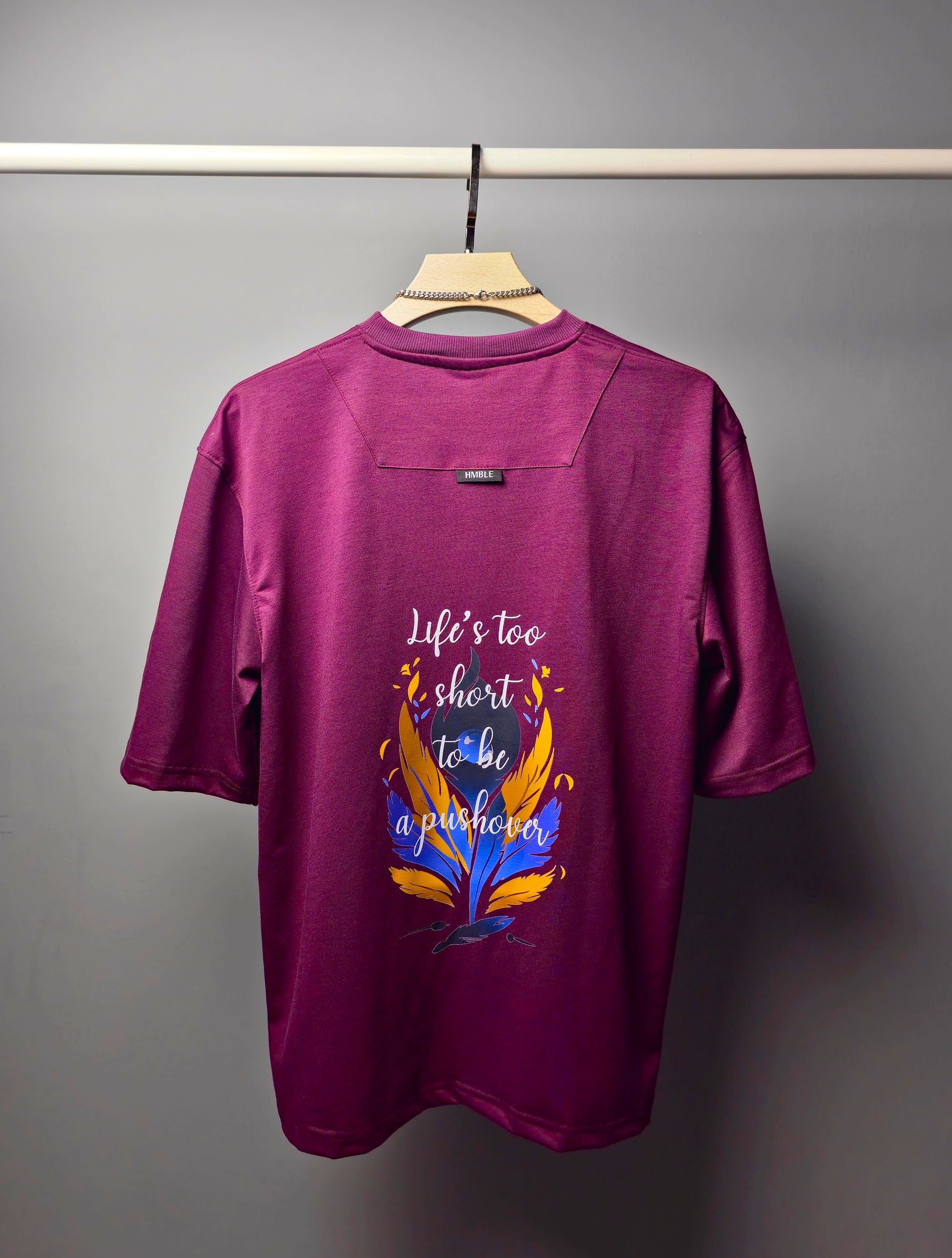 NO PUSHOVERS OVERSIZED T-SHIRT